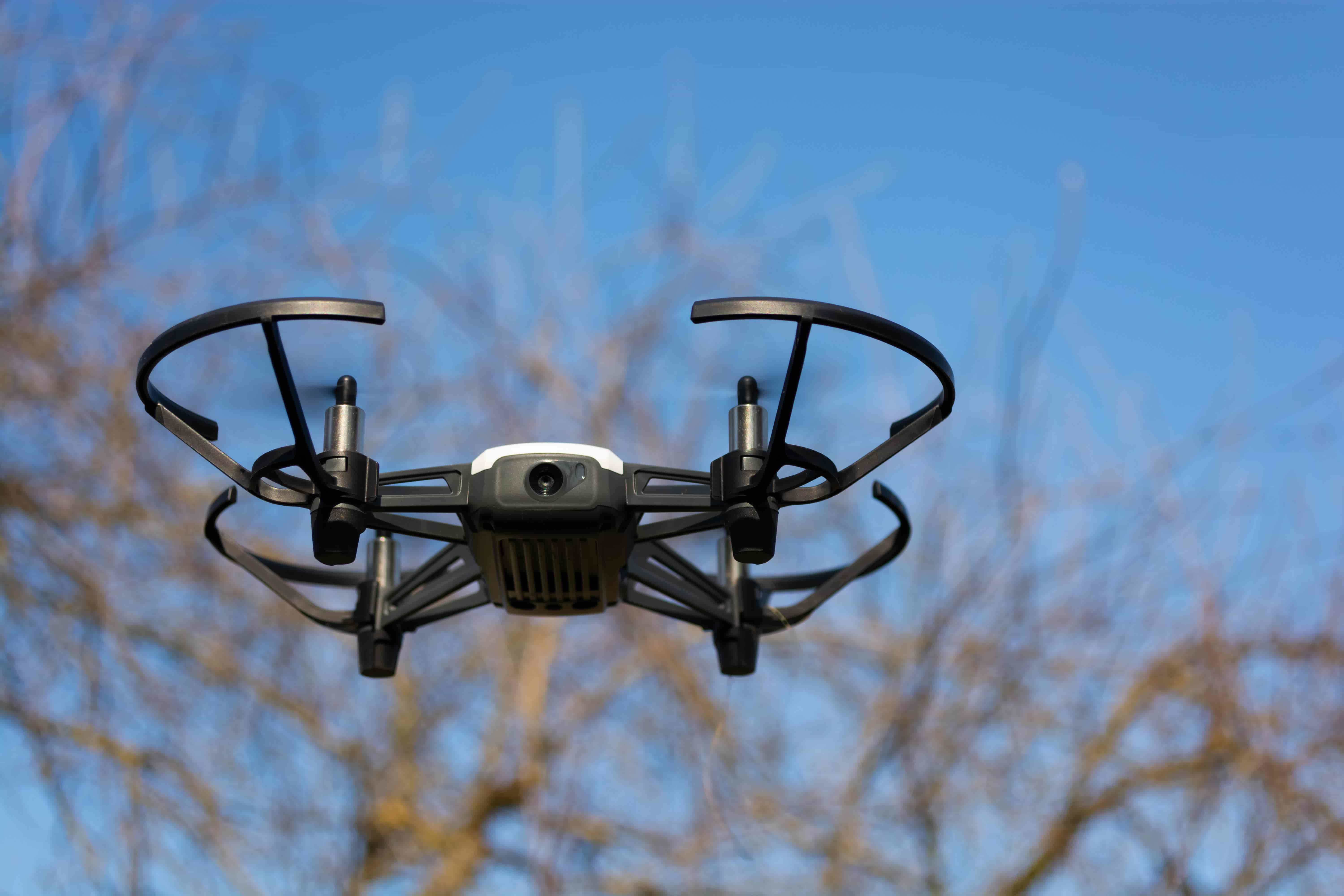 Drone flying