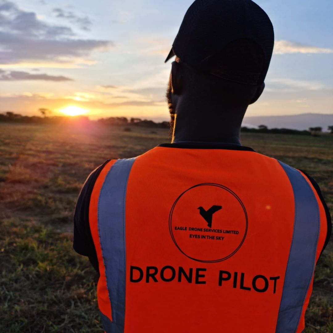 Drone in action