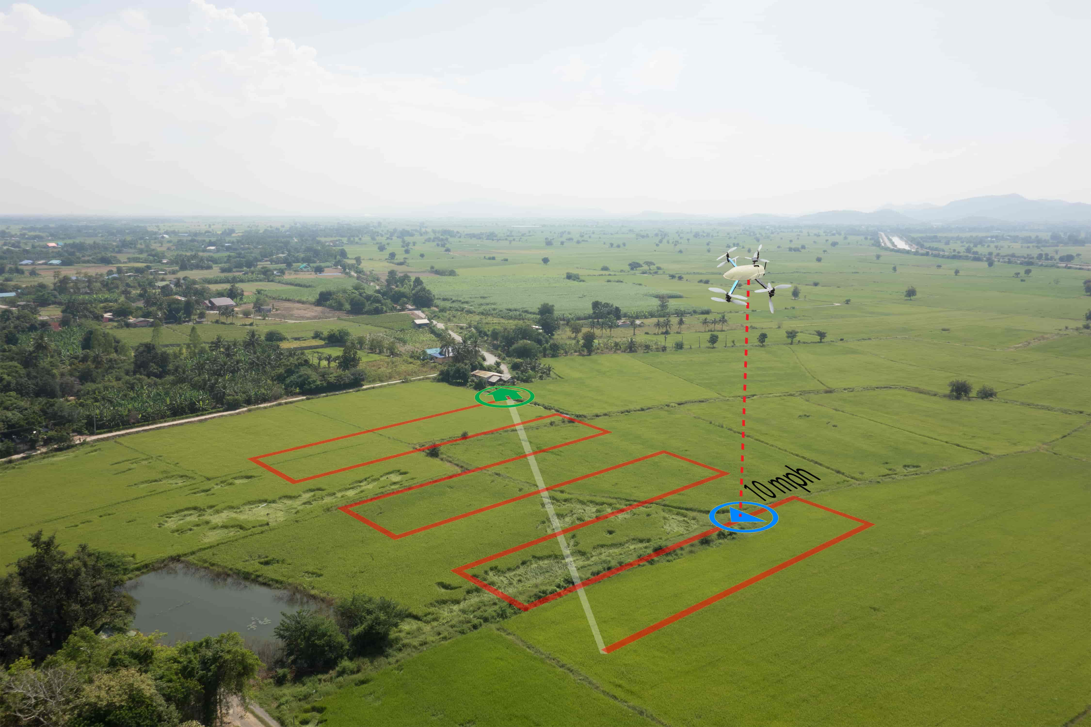 Drone mapping and survey